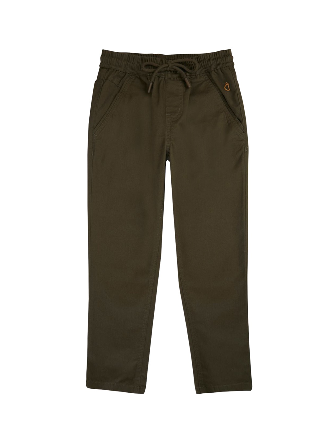 

Gini and Jony Boys Slim Fit Trousers, Olive