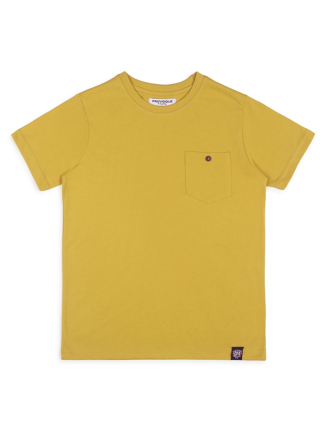 

Provogue Boys Pockets T-shirt, Yellow