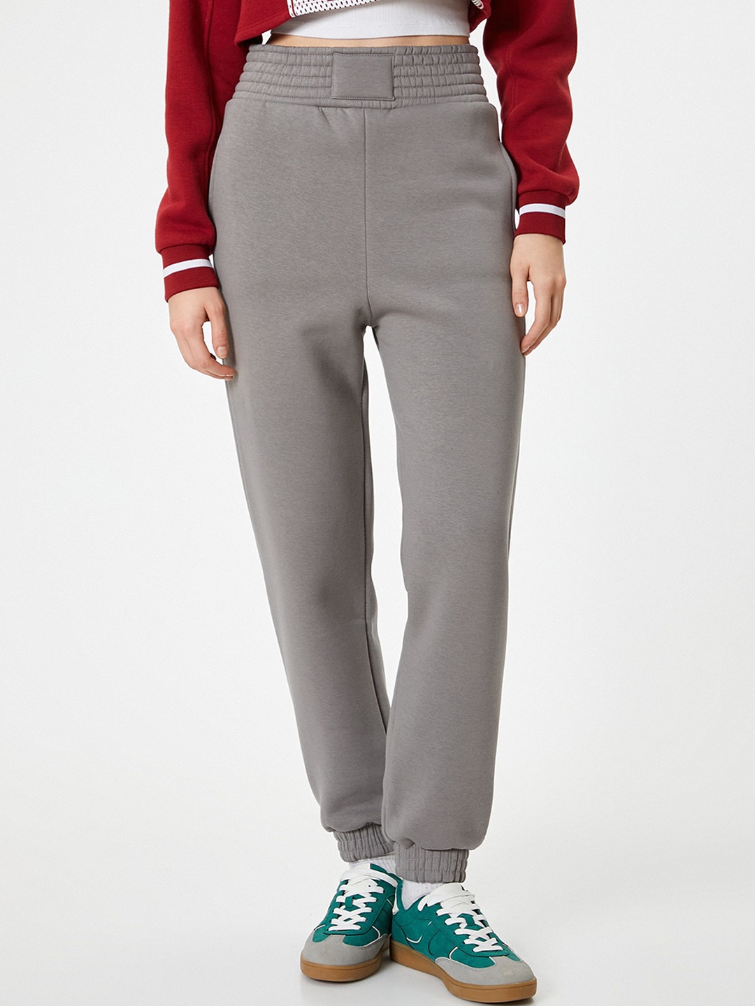 

Koton Women Relaxed-Fit Joggers, Grey