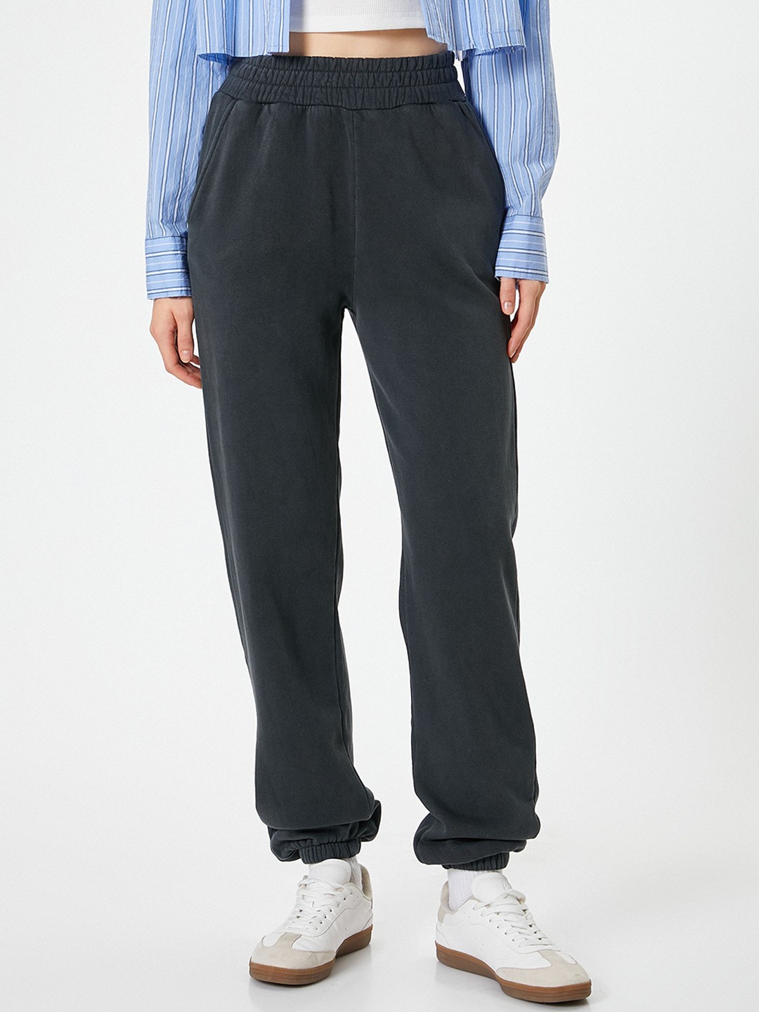 

Koton Women Relaxed-Fit Joggers, Grey