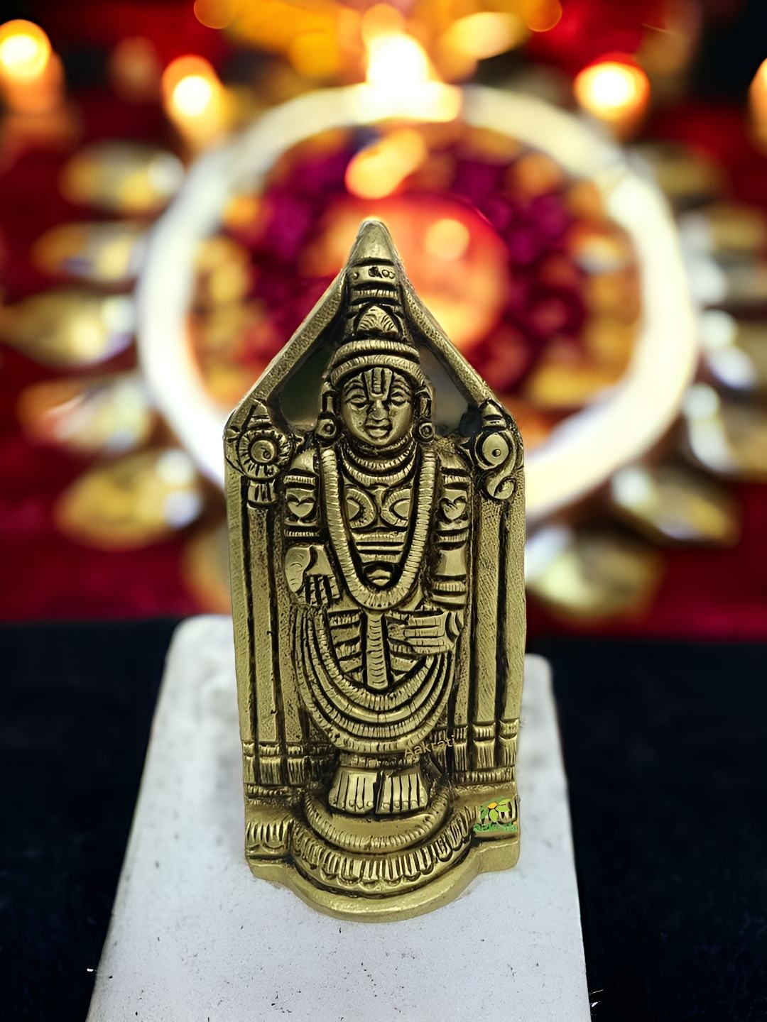 

Aakrati Yellow & Black Religious Idol Showpiece