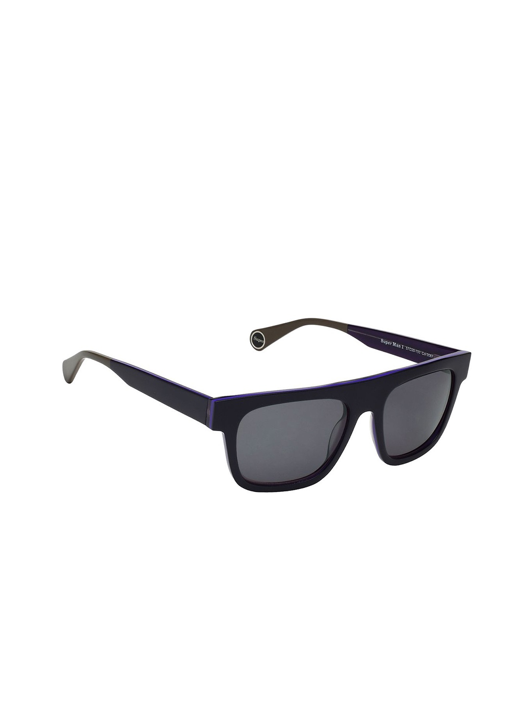 

WOOW Men Square Sunglasses with UV Protected Lens WOOW Super Man 1 0087 S, Grey