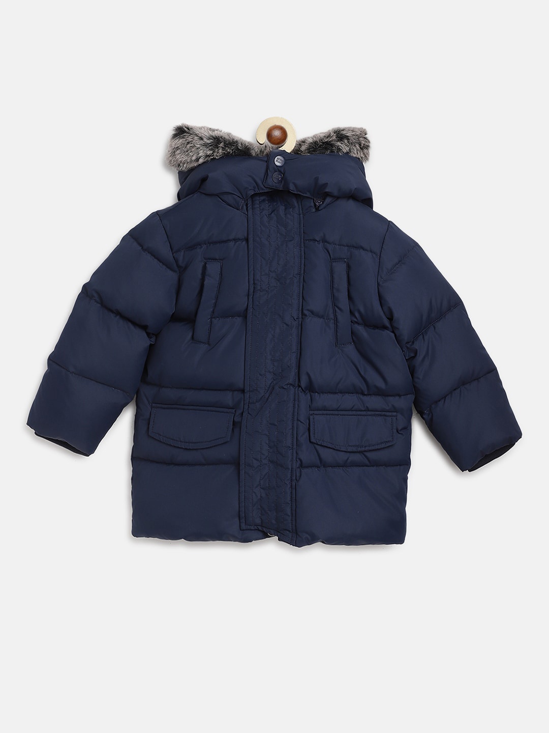 

Chicco Boys Insulator Parka with Patchwork Jacket, Navy blue