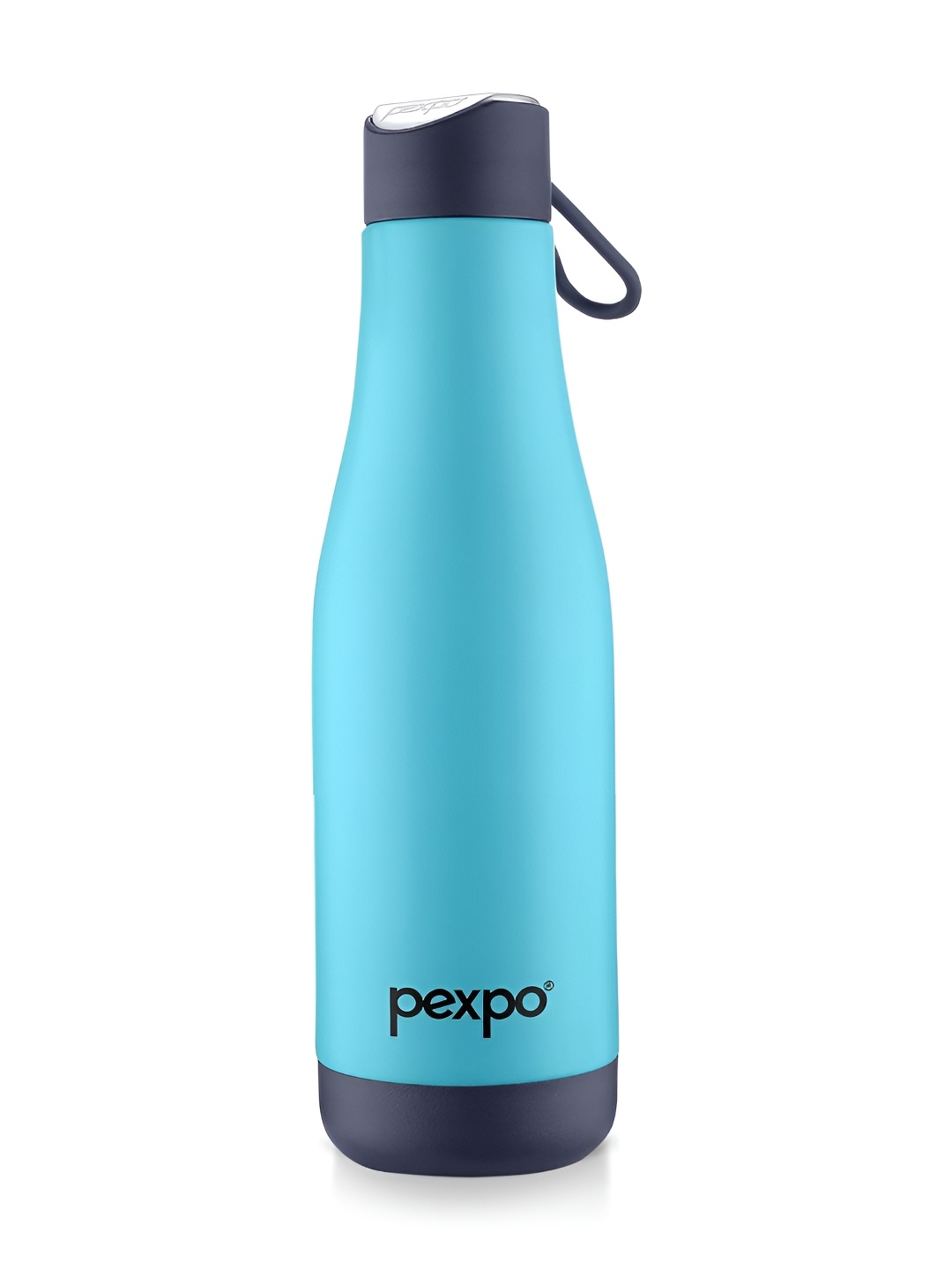 

Pexpo INFINITY ISI Certified Thermosteel 500ml Hot & Cold Turkish Blue Insulated Bottle, Turquoise blue