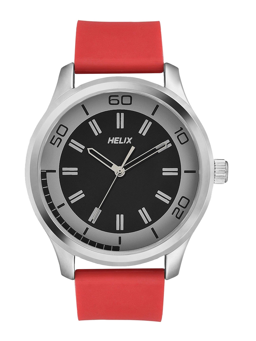 

Helix Men Dial & Straps Analogue Watch TW043HG23, Red