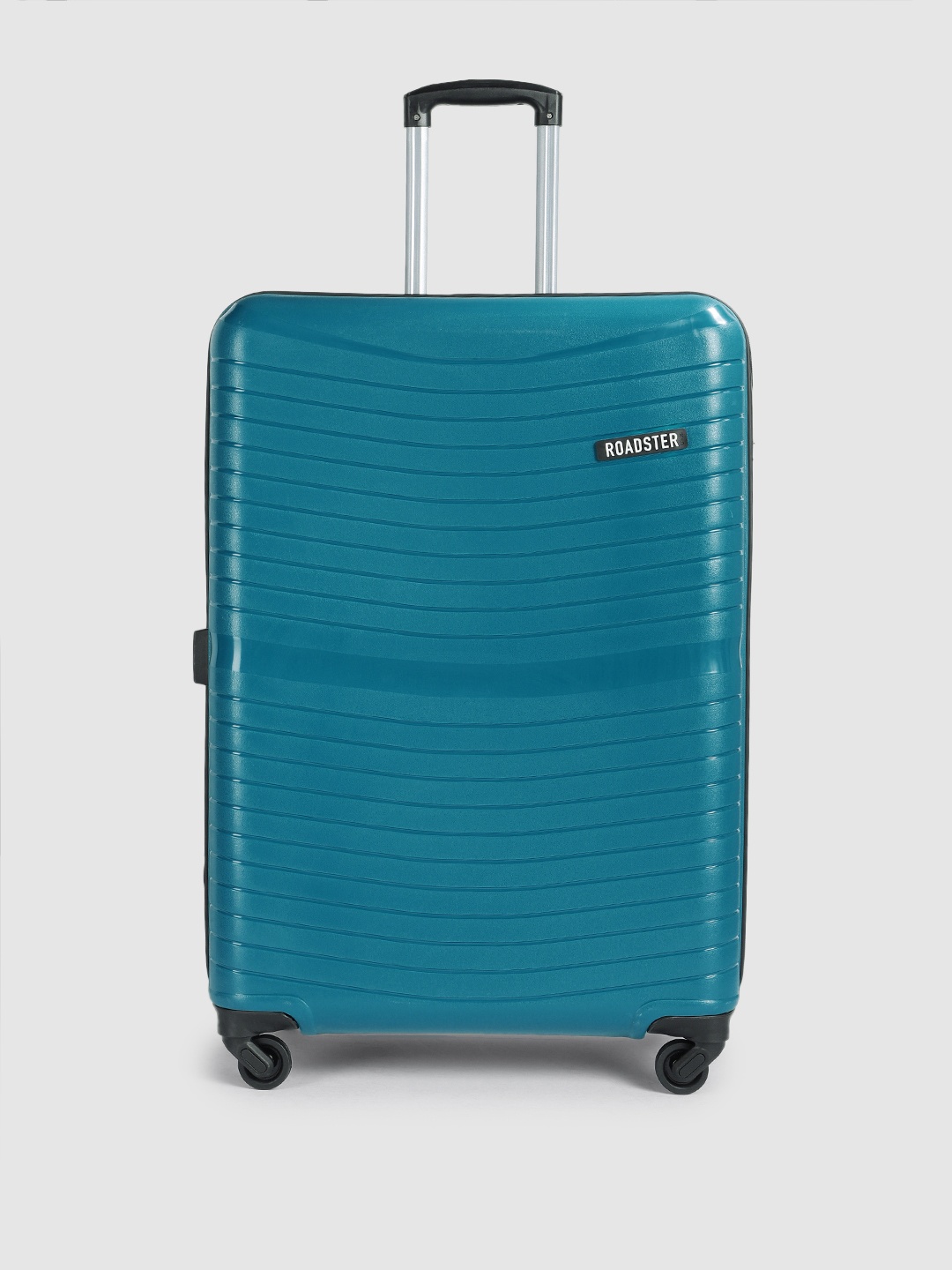 

Roadster Self Striped Large Trolley Suitcase - Volume 101 L, Teal