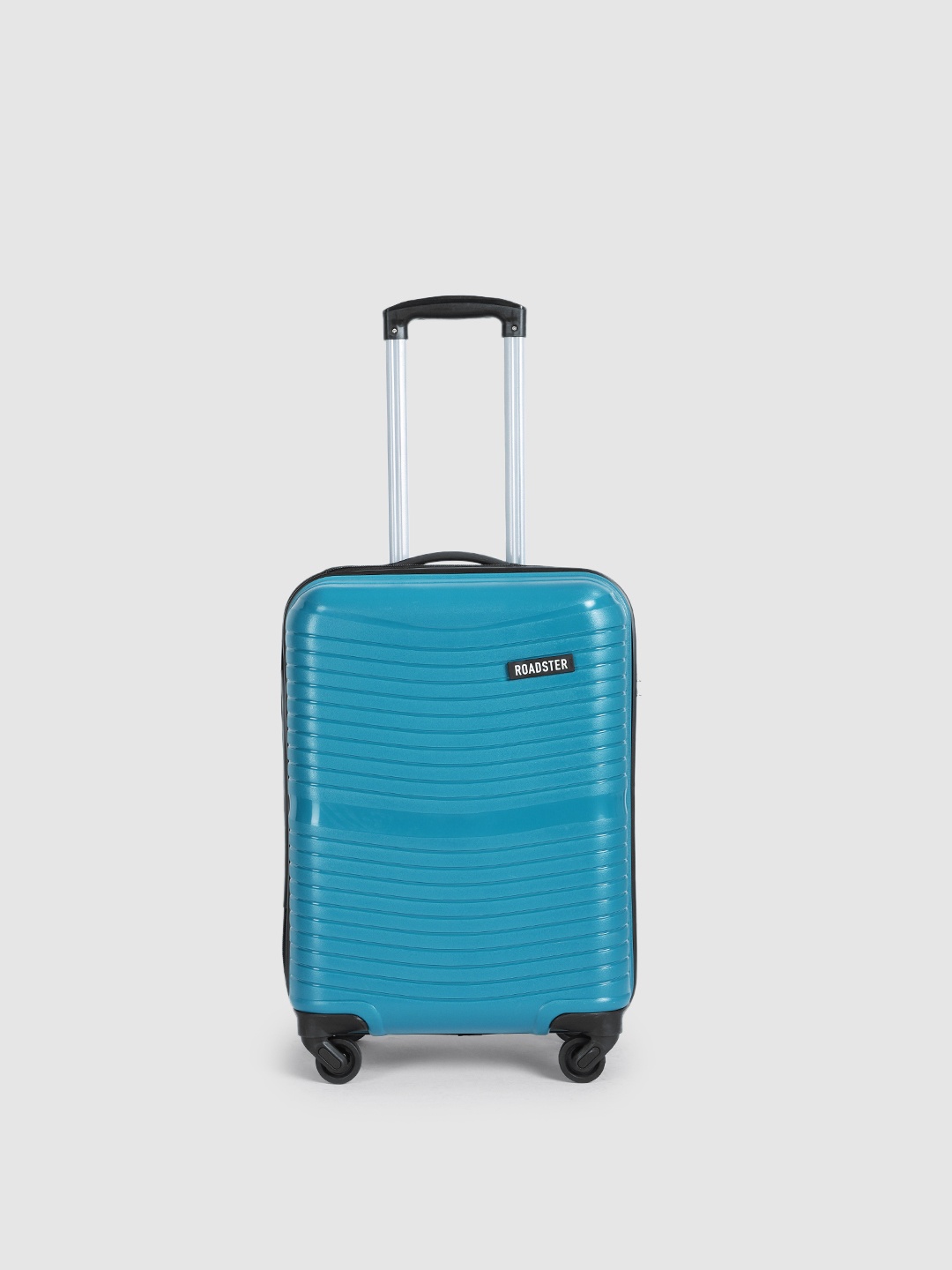 

Roadster Self Striped Cabin Trolley Suitcase - Volume 35 L, Teal