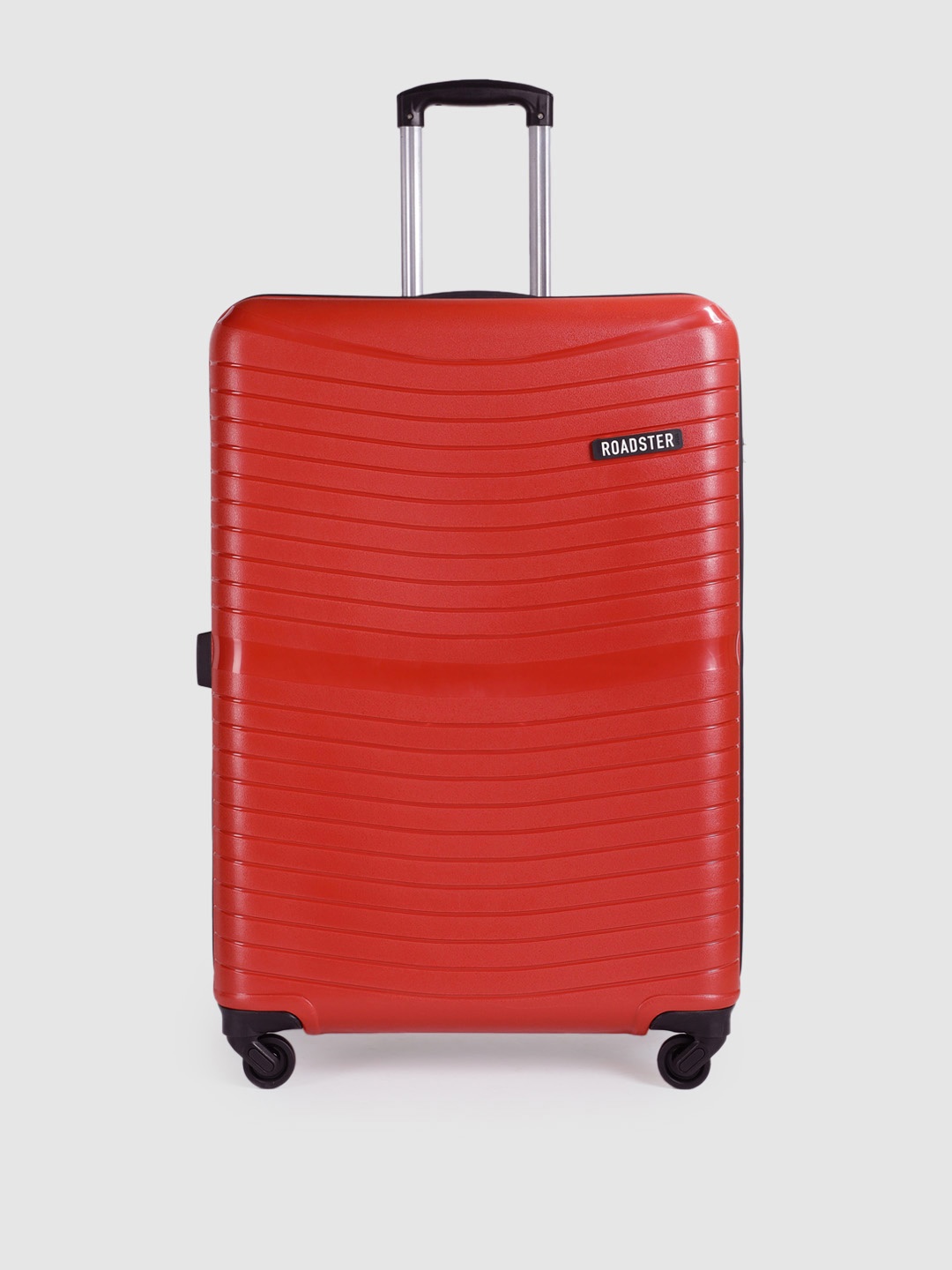 

Roadster Self Striped Large Trolley Suitcase - Volume 101 L, Red