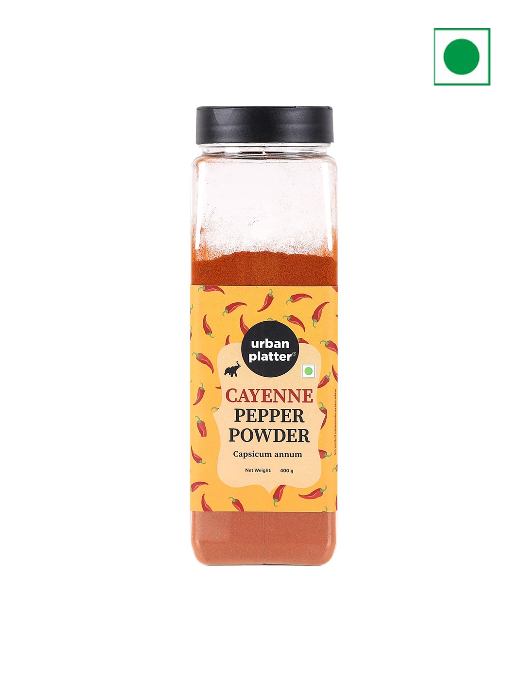 

URBAN PLATTER Cayenne Pepper Powder- 400g, Red