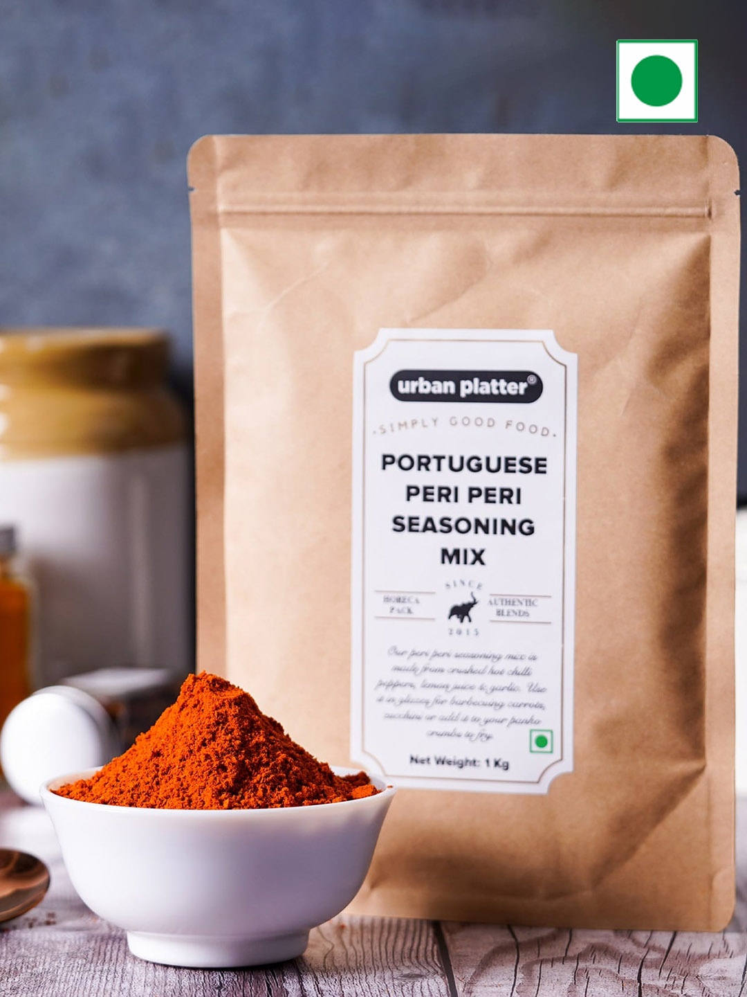 

URBAN PLATTER Portuguese Peri Peri Seasoning Mix Seasonings, Orange