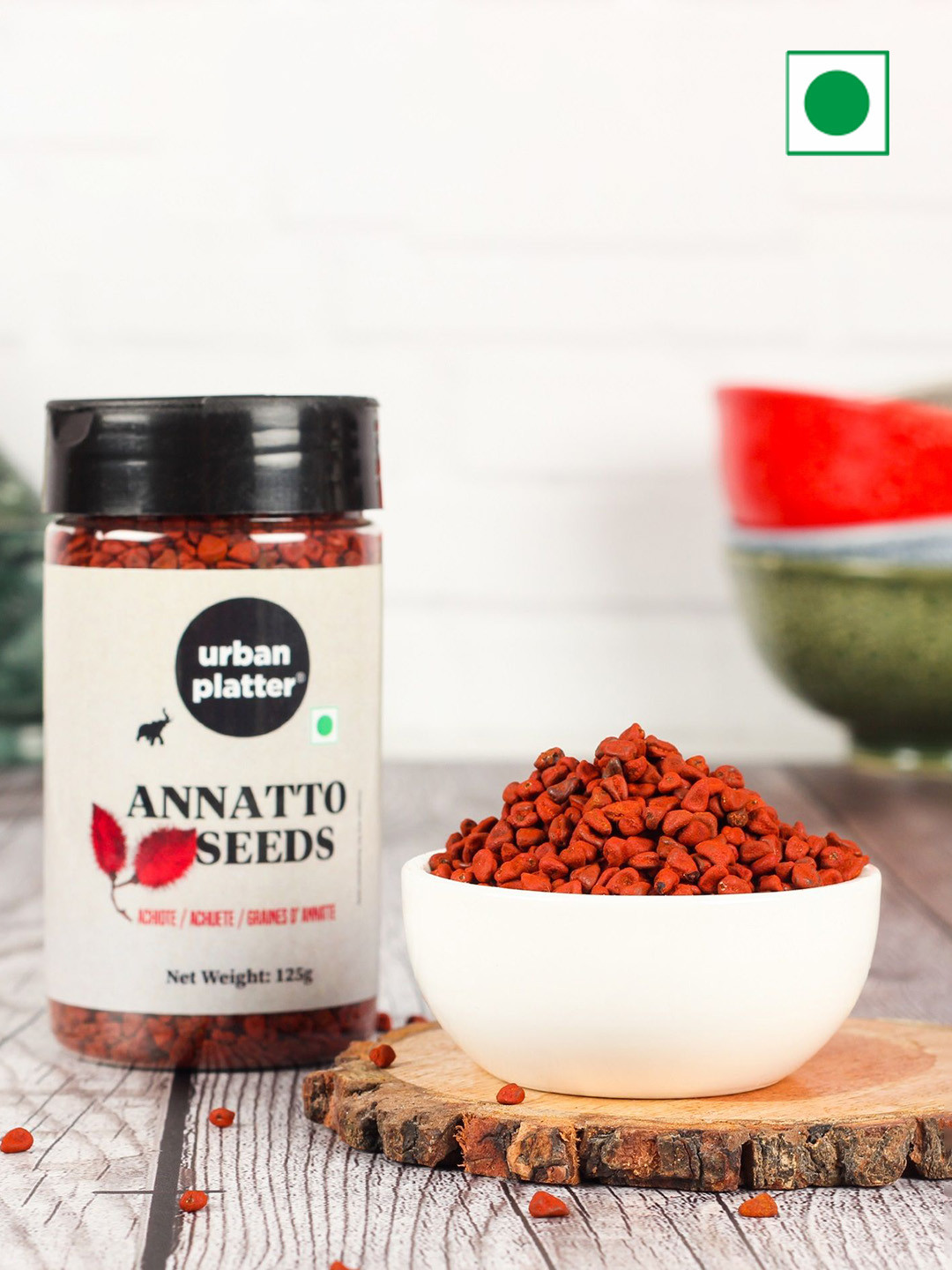 

URBAN PLATTER Annatto Seeds- 125g, Red