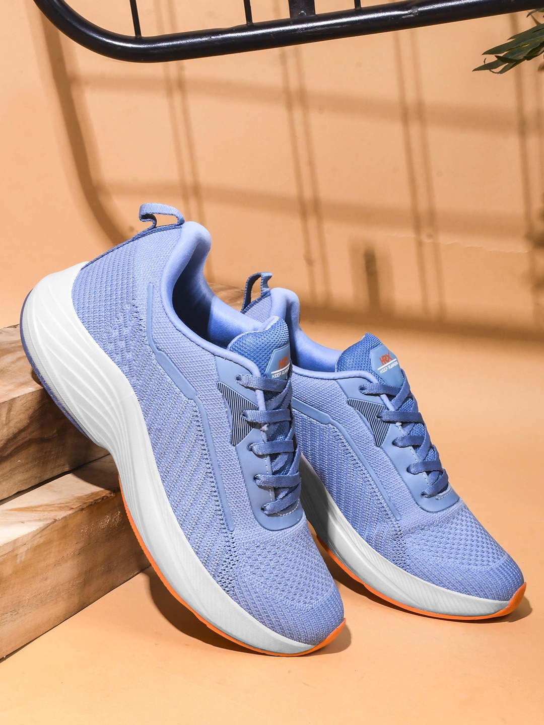 

HRX by Hrithik Roshan Men Mesh Marking Running Shoes, Turquoise blue