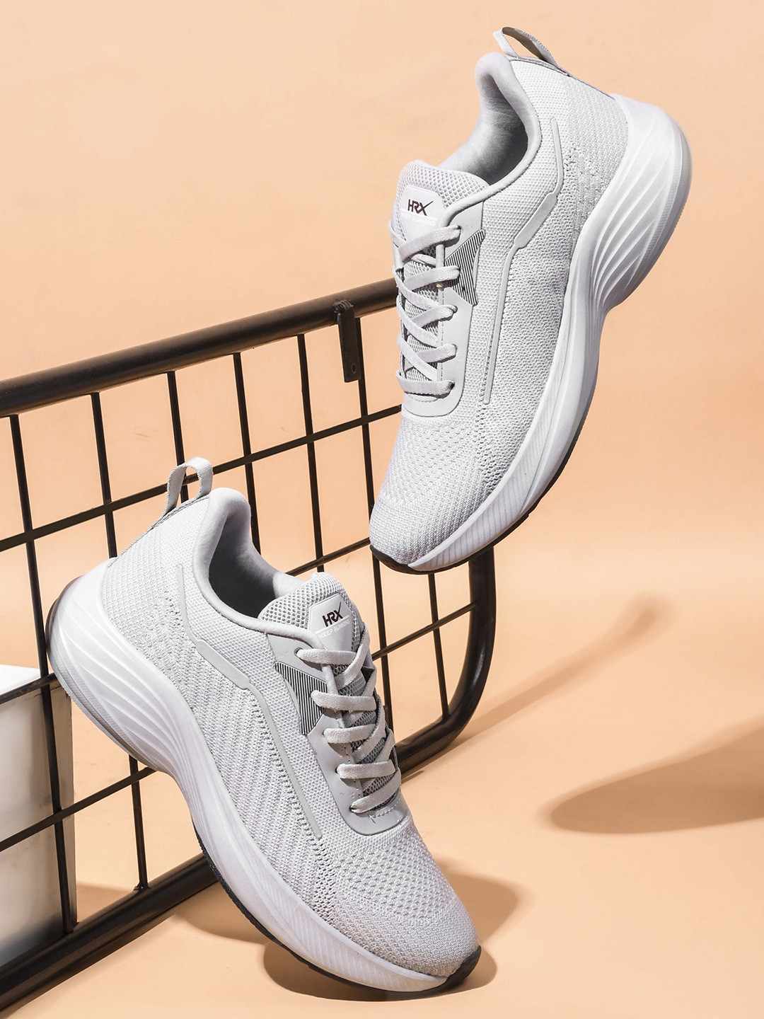 

HRX by Hrithik Roshan Men Mesh Running Shoes, Grey