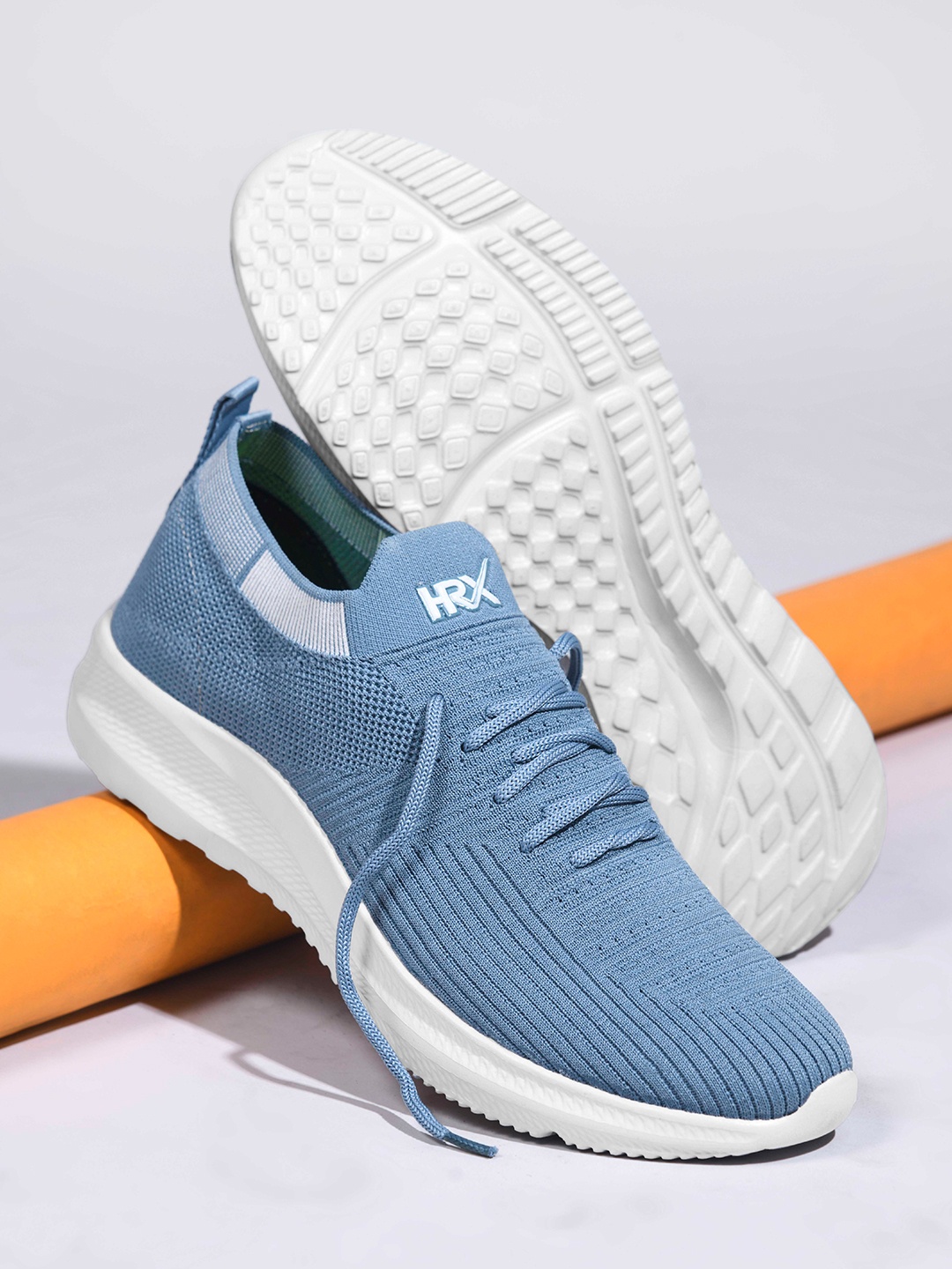 

HRX by Hrithik Roshan Men Mesh Running Shoes, Turquoise blue