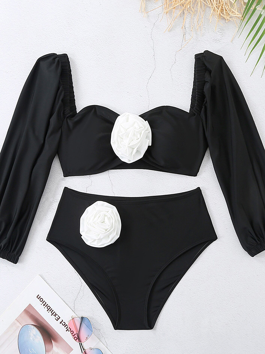

LULU & SKY Women Swim Set, Black