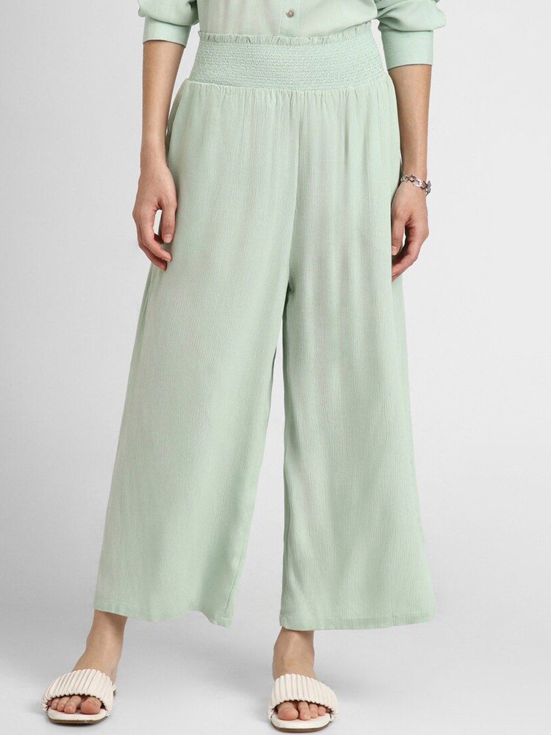 

FOREVER 21 Women Trousers, Green