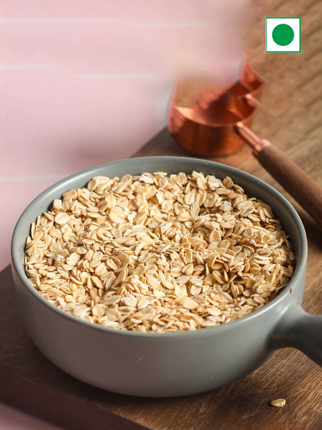 

URBAN PLATTER Rolled Oats Cereal and Muesli -2Kg, Brown