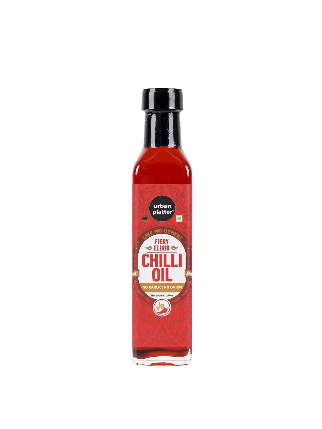 

URBAN PLATTER Jain Chilli Oil 240ml, Red
