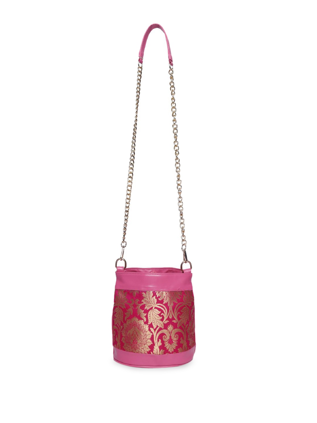 

ASTRID Women Floral Embellished Sling Bag, Pink