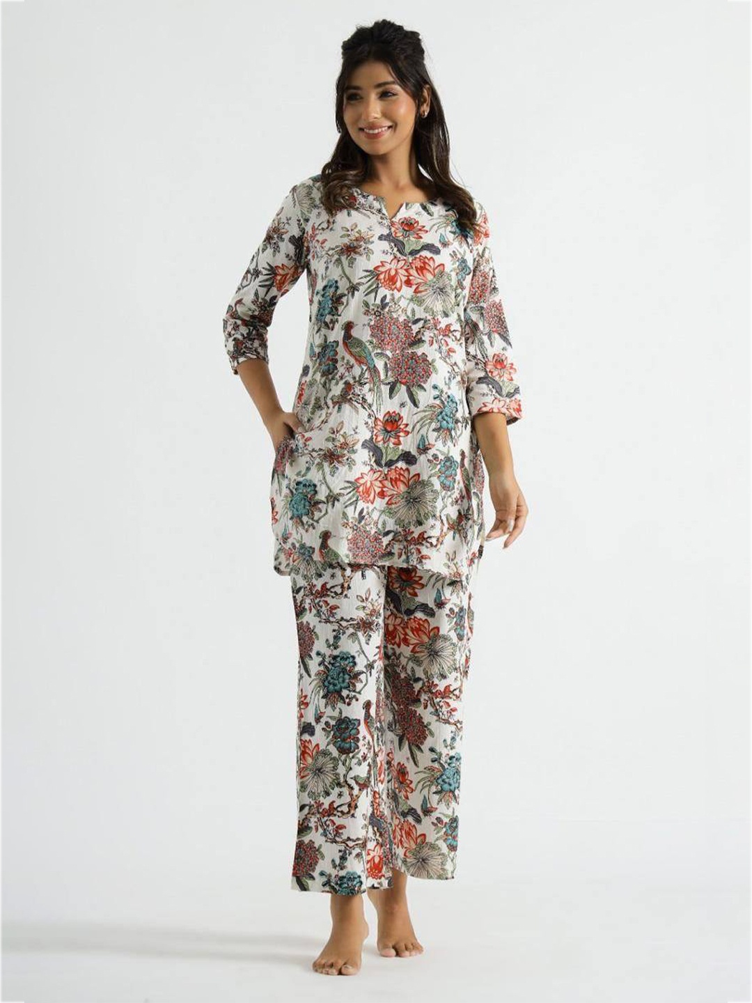 

PERFECTBLUE Floral Print Maxi Dress, White