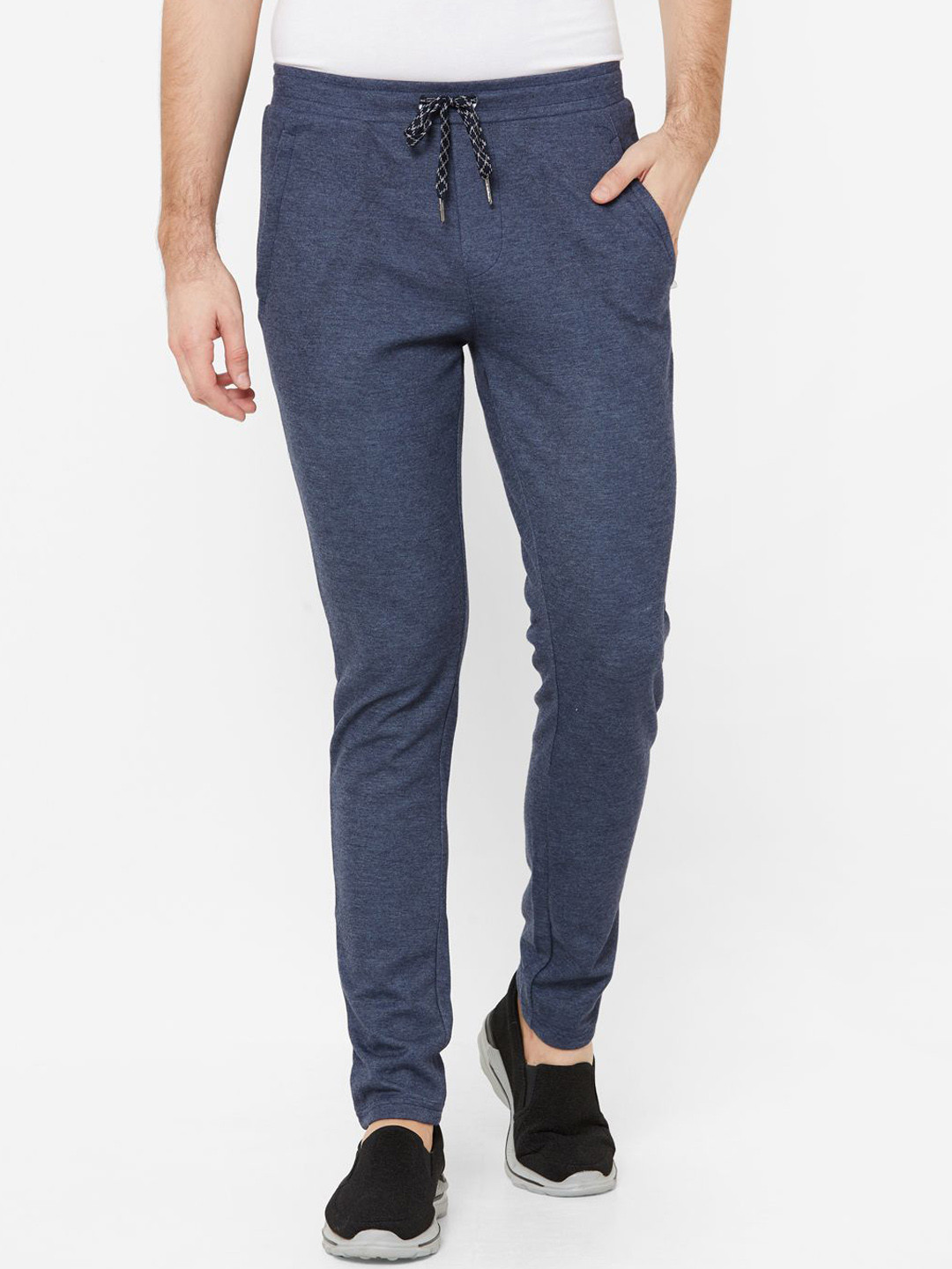 

Sweet Dreams Men Mid Rise Track Pants, Navy blue