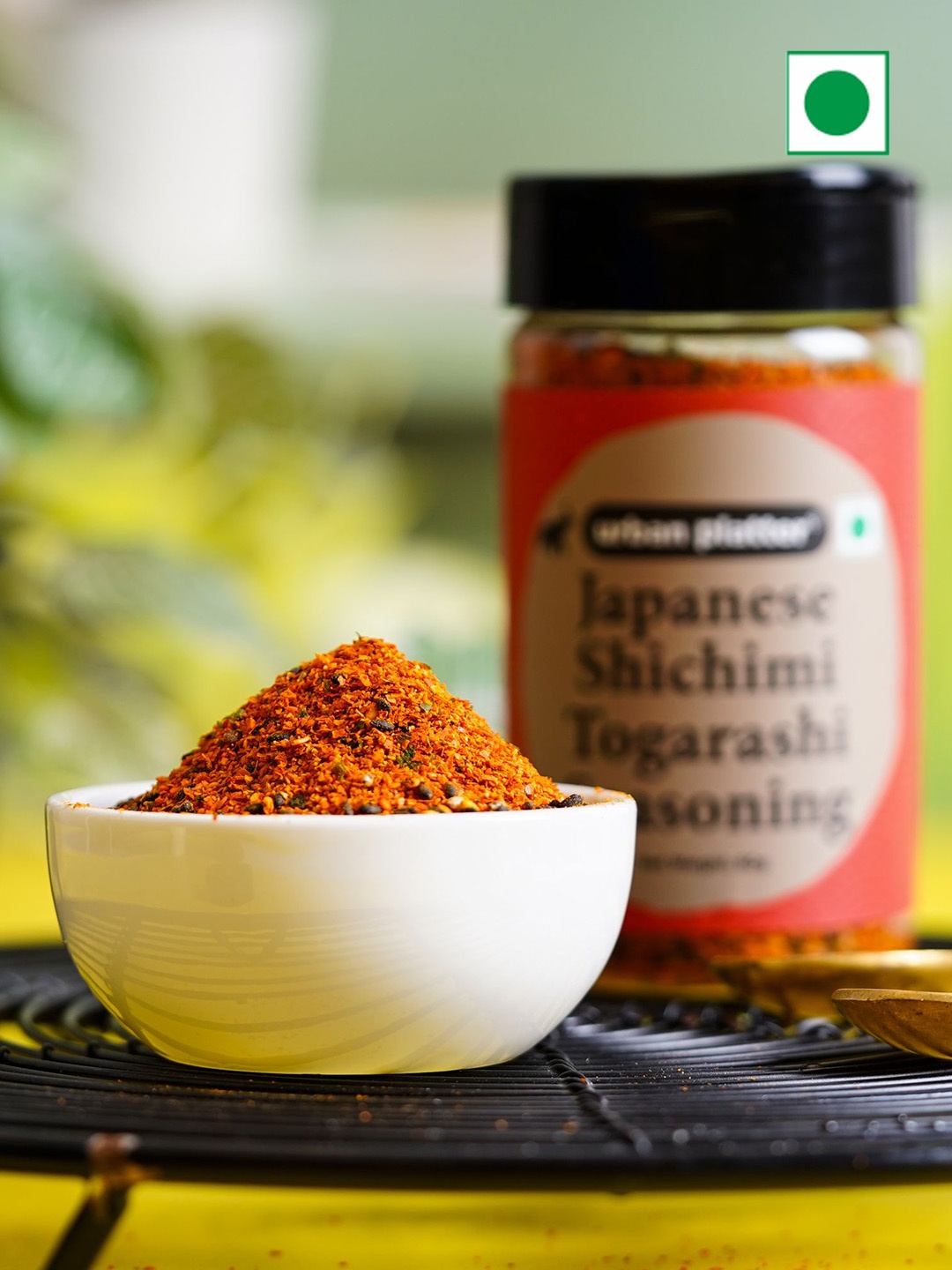 

URBAN PLATTER Japanese Shichimi Togarashi Seasoning- 80g, Orange