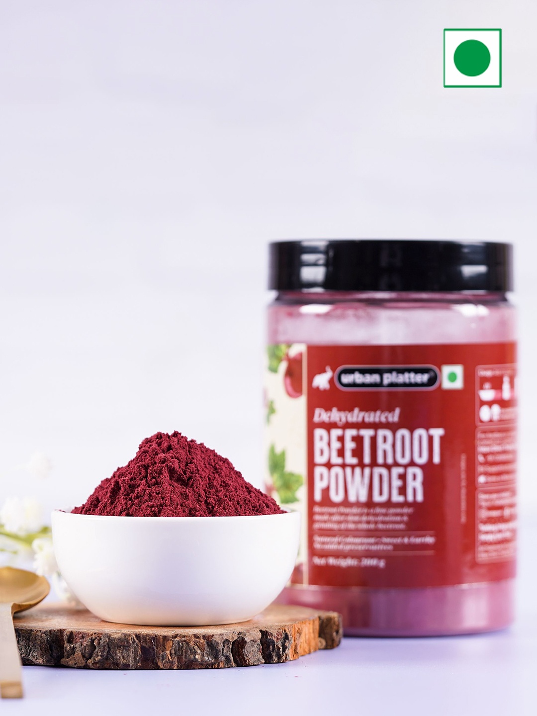 

URBAN PLATTER Dehydrated Beetroot Powder, 200g, Red