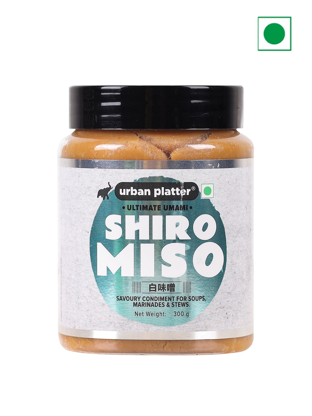 

URBAN PLATTER Shiro Miso Paste Brown Herbs and Seasonings-300g