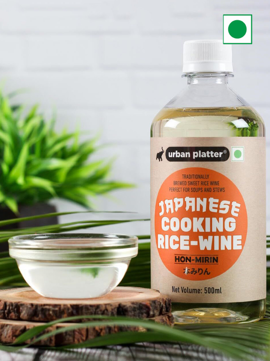 

URBAN PLATTER Transparent Japanese Hon Mirin Cooking Seasoning-500ml