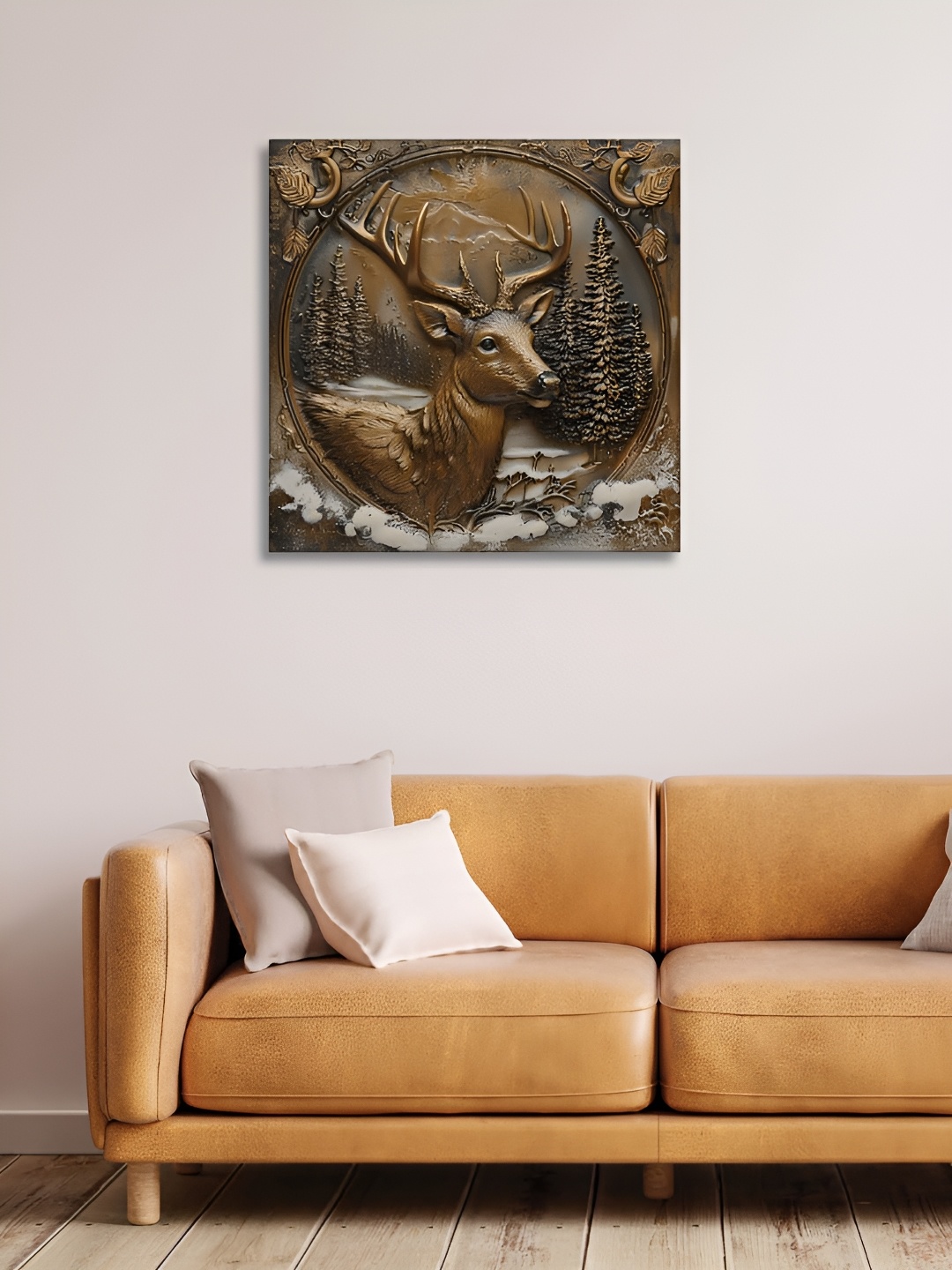 

RANDOM Bronze-Toned & Black Canvas Birds and Animals Wall Art
