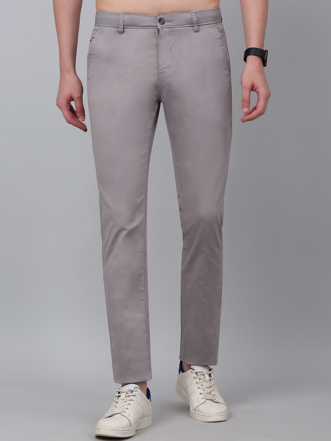 

Cantabil Men Trousers, Grey