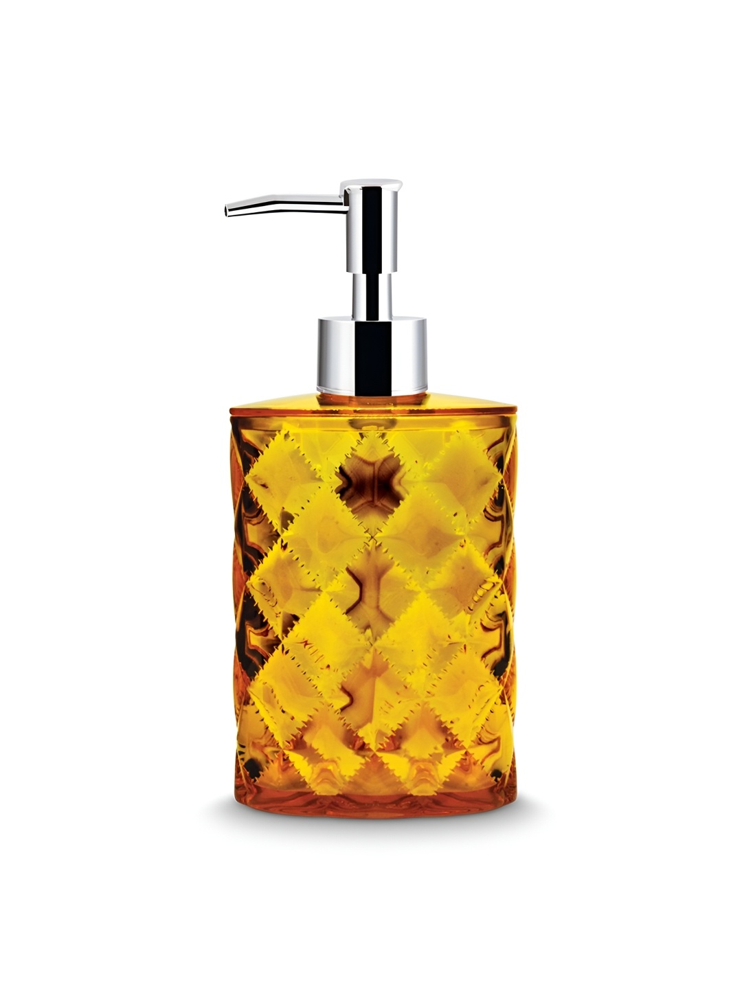 

Freelance Orange Textured Glossy Soap Dispenser