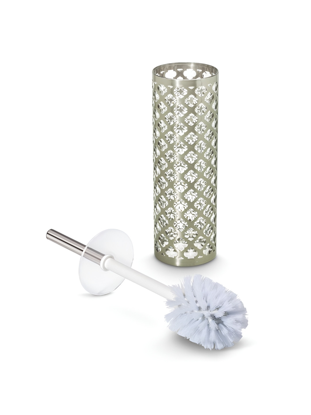 

Freelance Silver-Toned Textured Matte Bath Accessories Set