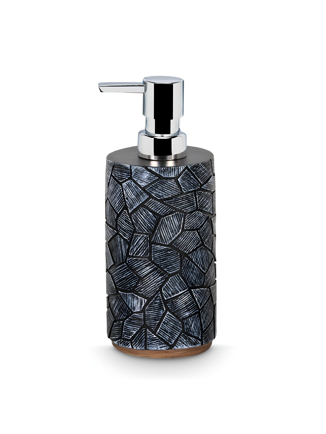 

Freelance Soho Black Textured Glossy Soap Dispenser
