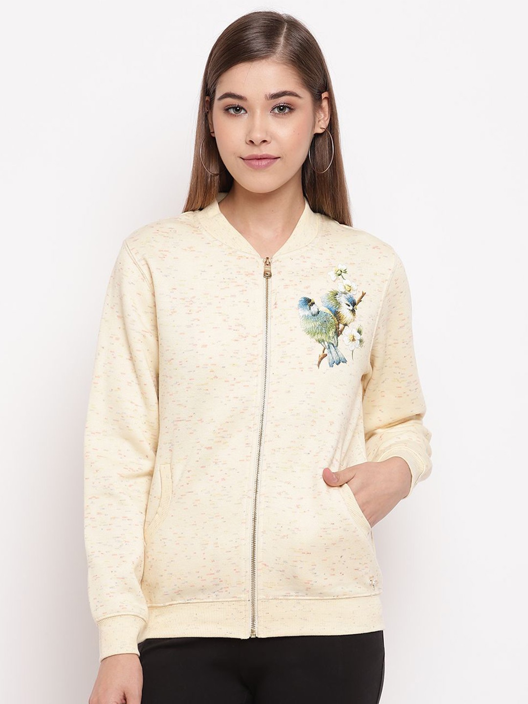 

Miss Grace Women Solid Sweatshirt, Yellow