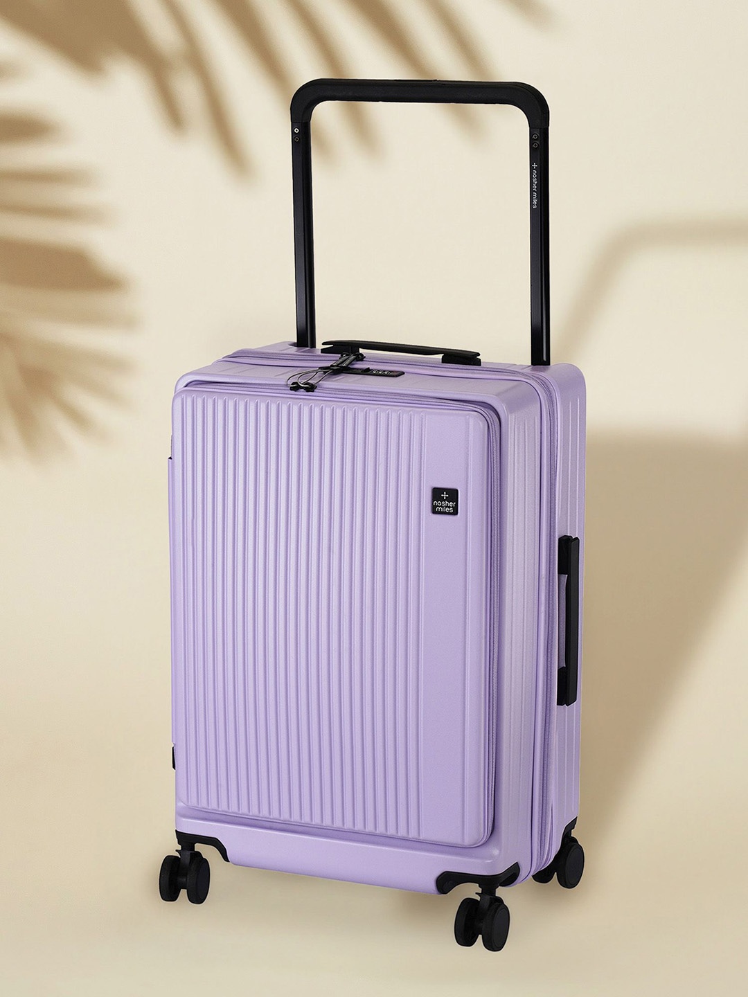 

Nasher Miles Soft Sided Medium Trolly Suitcase, Purple