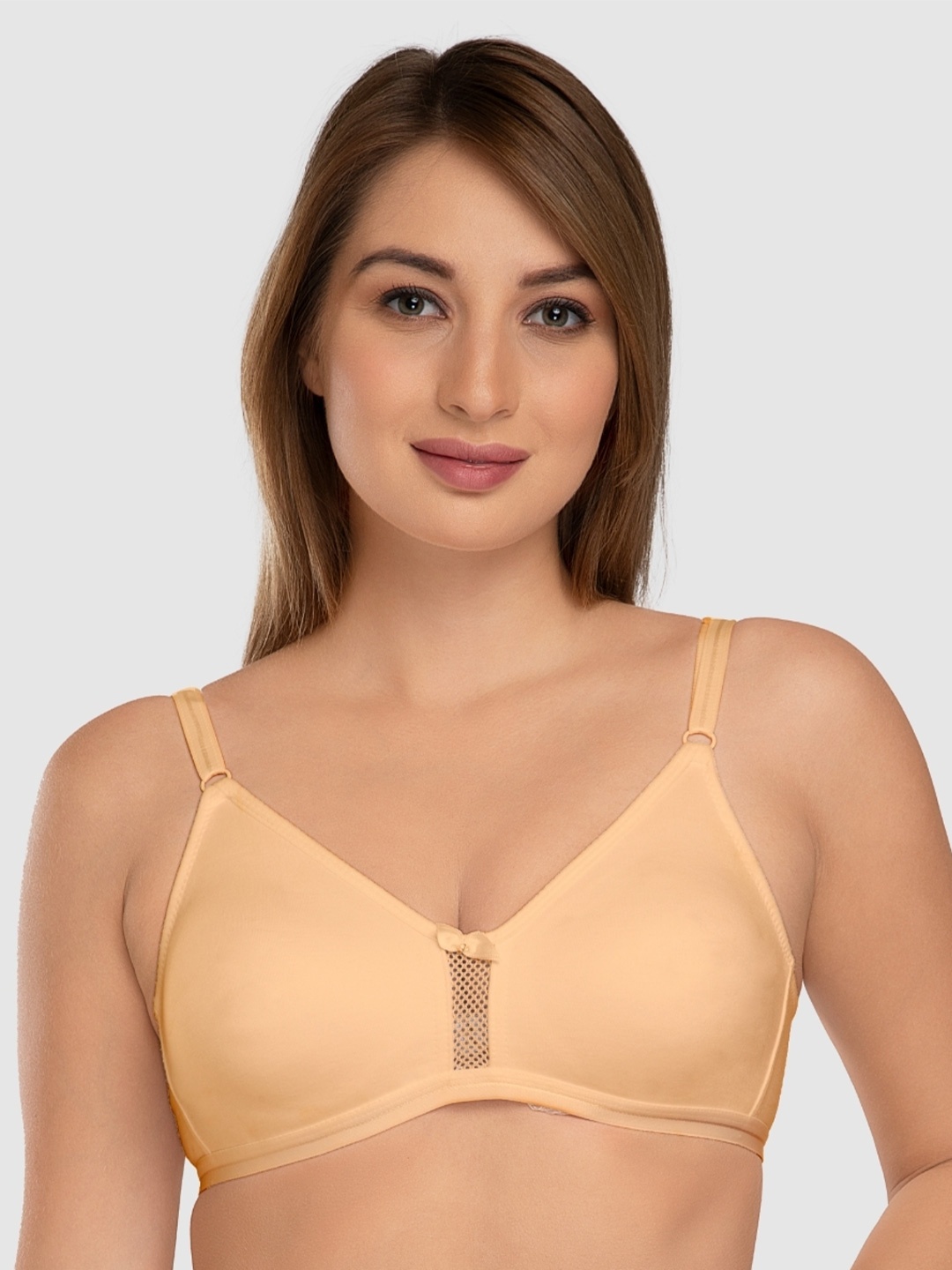 

Daisy Dee Full Coverage Cotton Lightly Padded All Day Comfort Bra, Beige