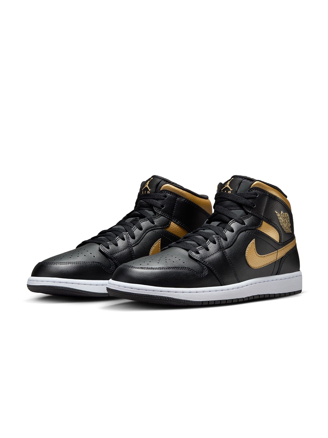 

Nike Air Jordan 1 Mid Men's Shoes, Black