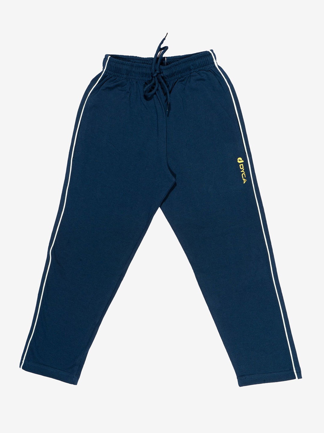 

DYCA Boys Cotton Mid-Rise Track Pants, Navy blue