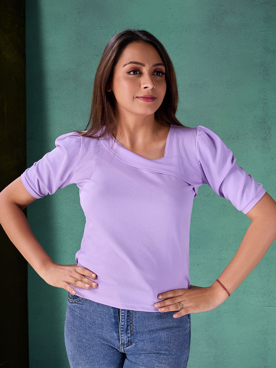 

Fashion FRICKS Top, Purple
