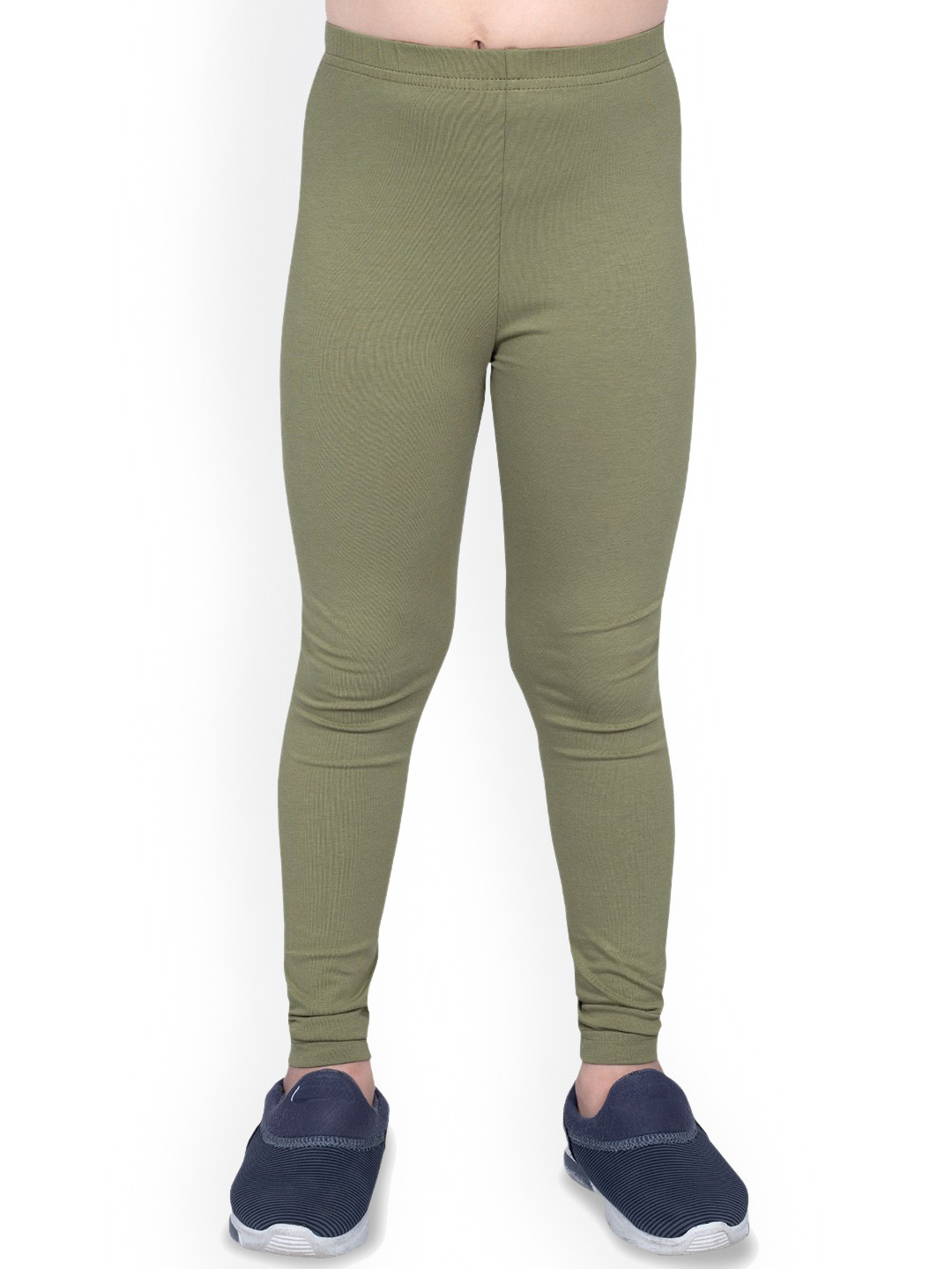 

ONE SKY Girls Ankle-Length Leggings, Olive