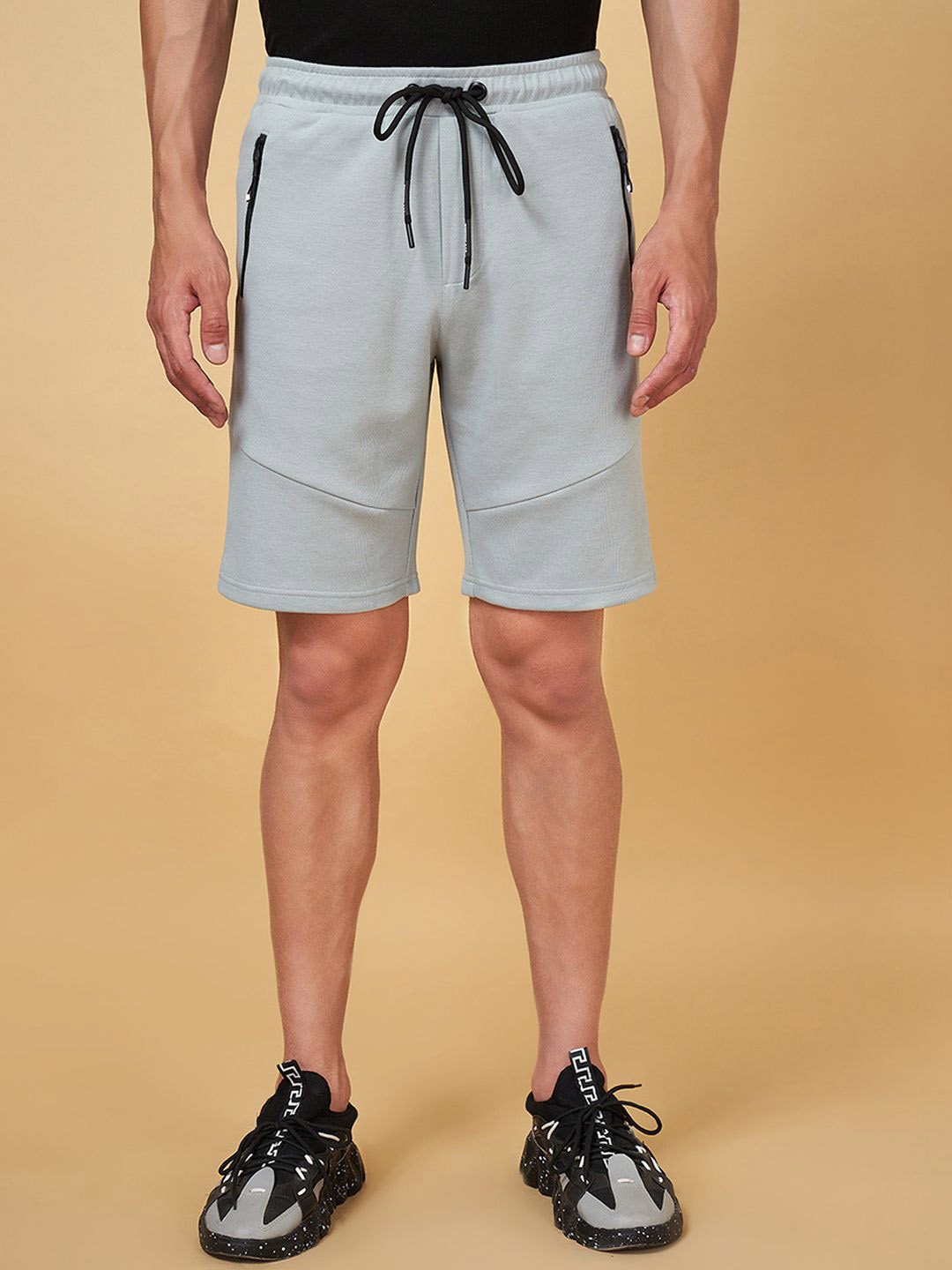

Street 808 by Pantaloons Men Mid-Rise Shorts, Blue