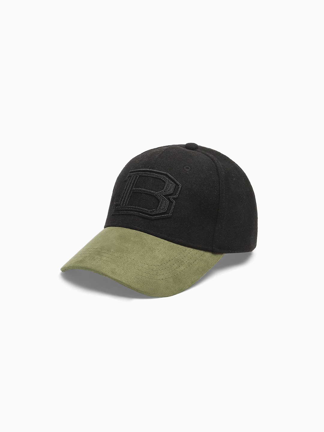 

THE BEAR HOUSE Men Embroidered Baseball Cap, Black