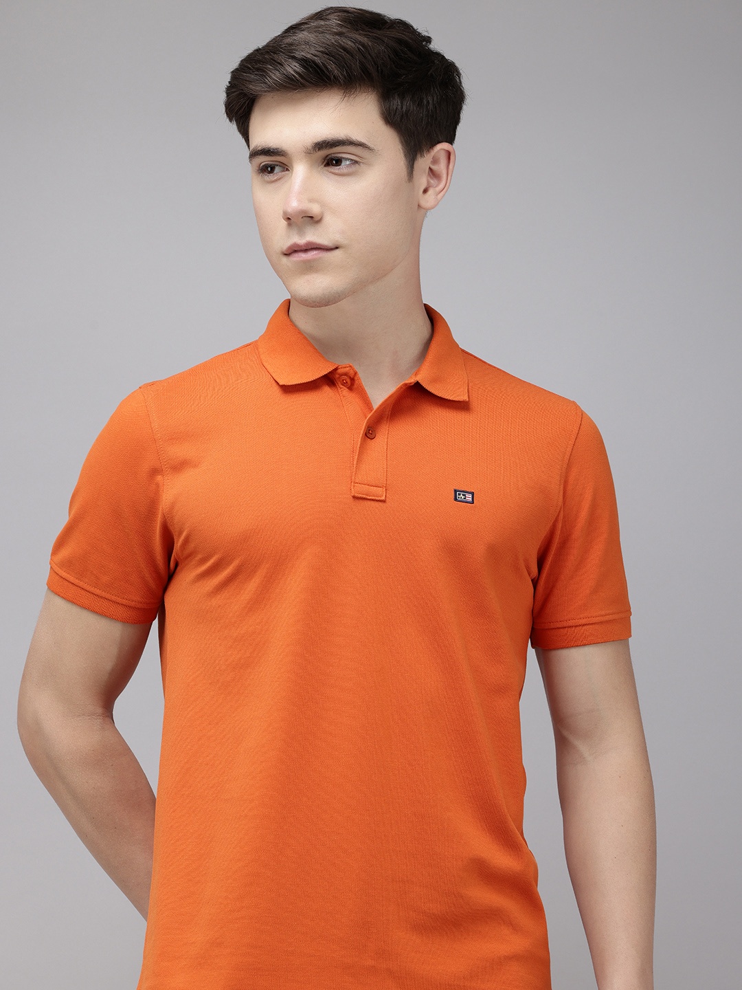 

Arrow Sport Regular Fit Polo Collar T-shirt, Orange