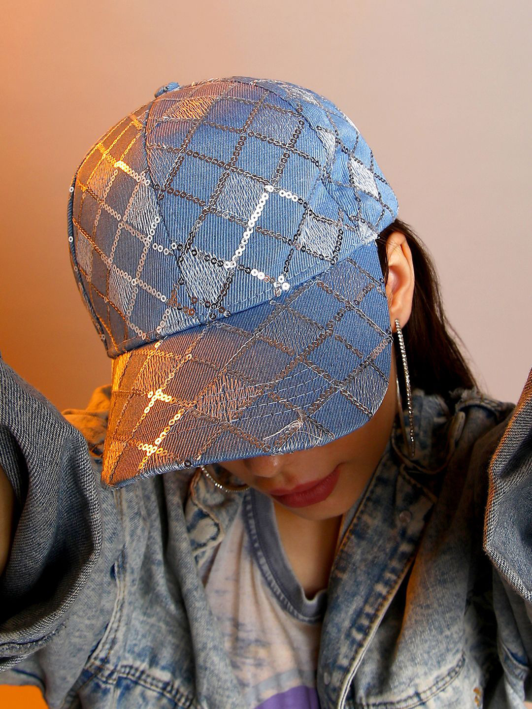 

HAUTE SAUCE by Campus Sutra Women Baseball Cap, Blue