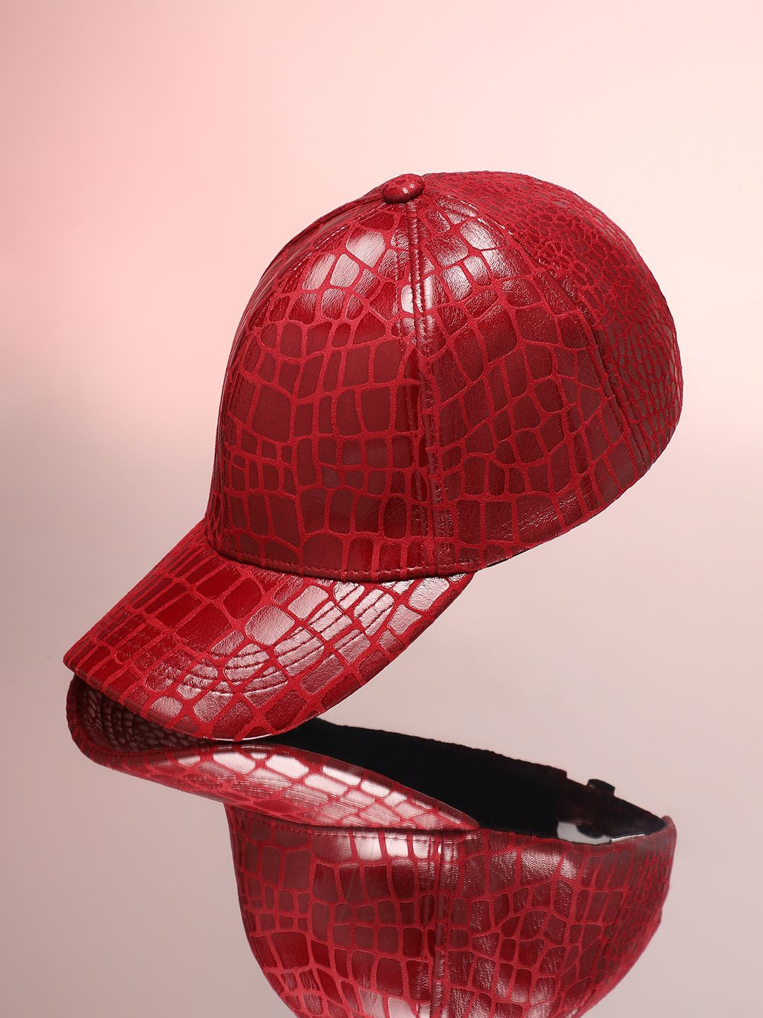 

HAUTE SAUCE by Campus Sutra Women Baseball Cap, Red