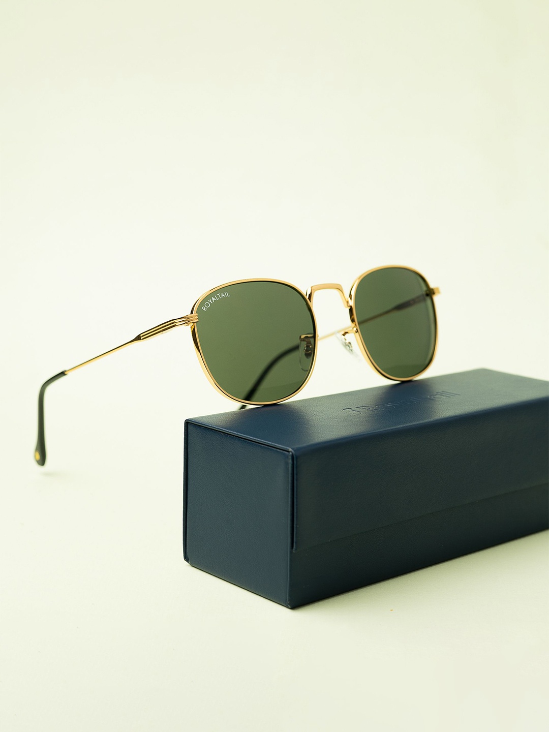 

ROYALTAIL Unisex Round Sunglasses with UV Protected Lens RT-SUNG-089, Green