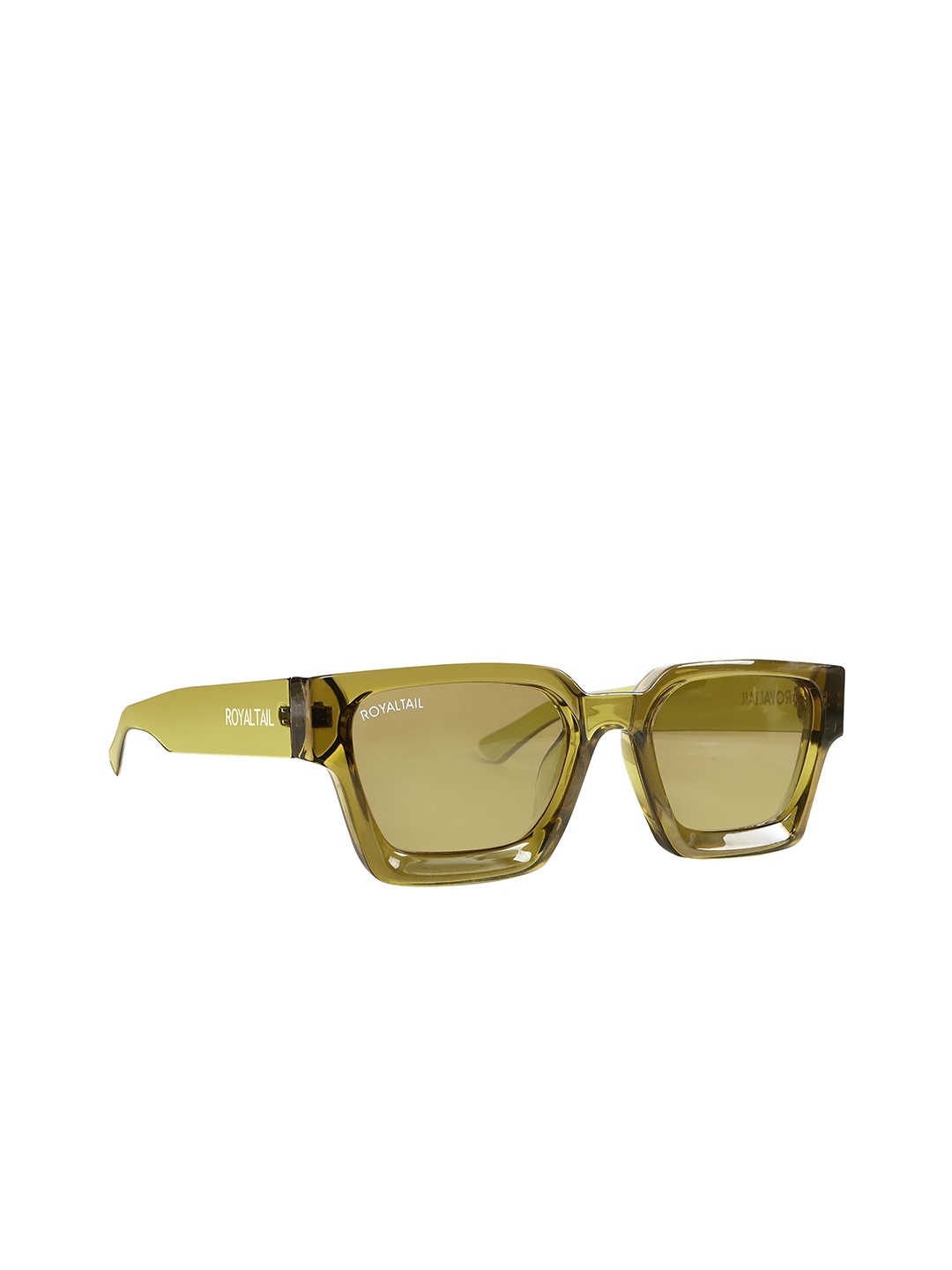 

ROYALTAIL Unisex Square Sunglasses with UV Protected Lens RT-SUNG-067, Green