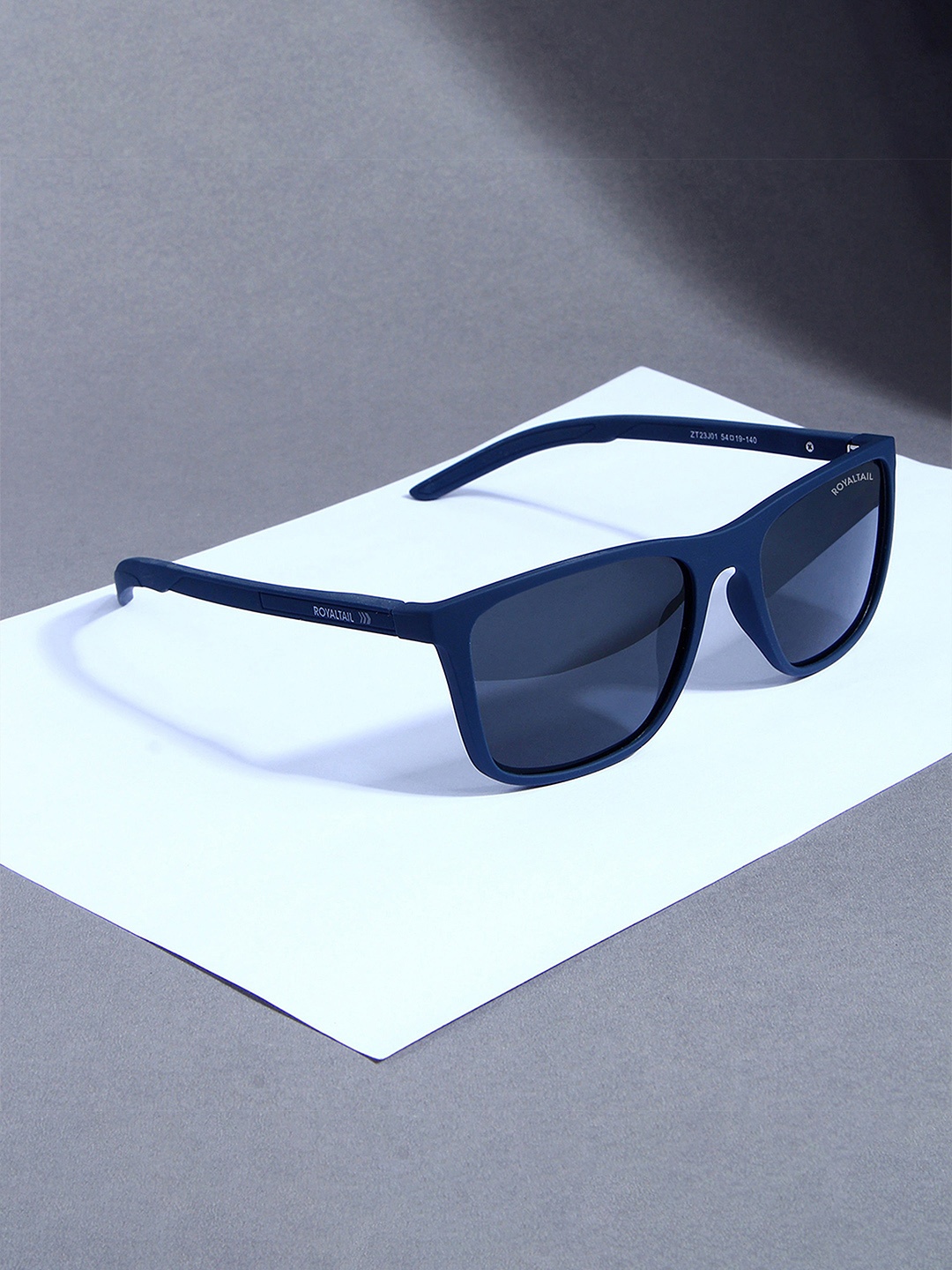 

ROYALTAIL Unisex Square Sunglasses with UV Protected Lens RT-SUNG-103, Blue