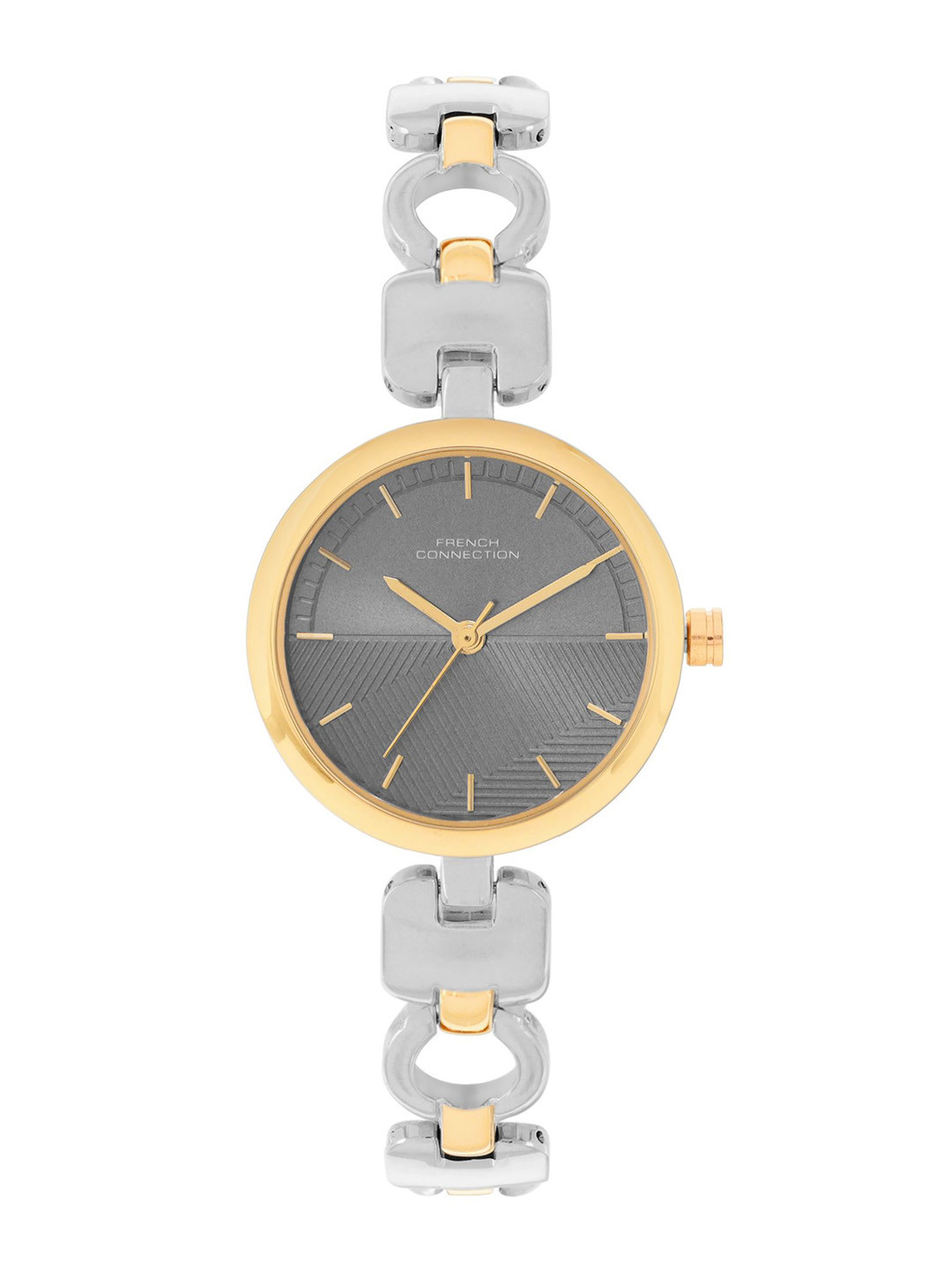 

French Connection Women Dial & Stainless Steel Straps Analogue Automatic Watch FCN0101TM, Grey